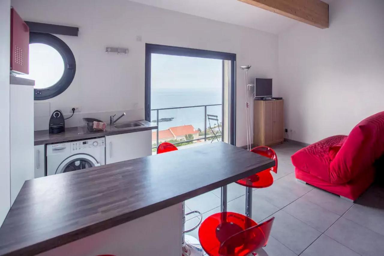 Appartement Vue Mer El Farniente Cerbère المظهر الخارجي الصورة