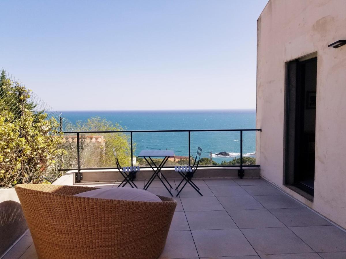 Appartement Vue Mer El Farniente Cerbère المظهر الخارجي الصورة